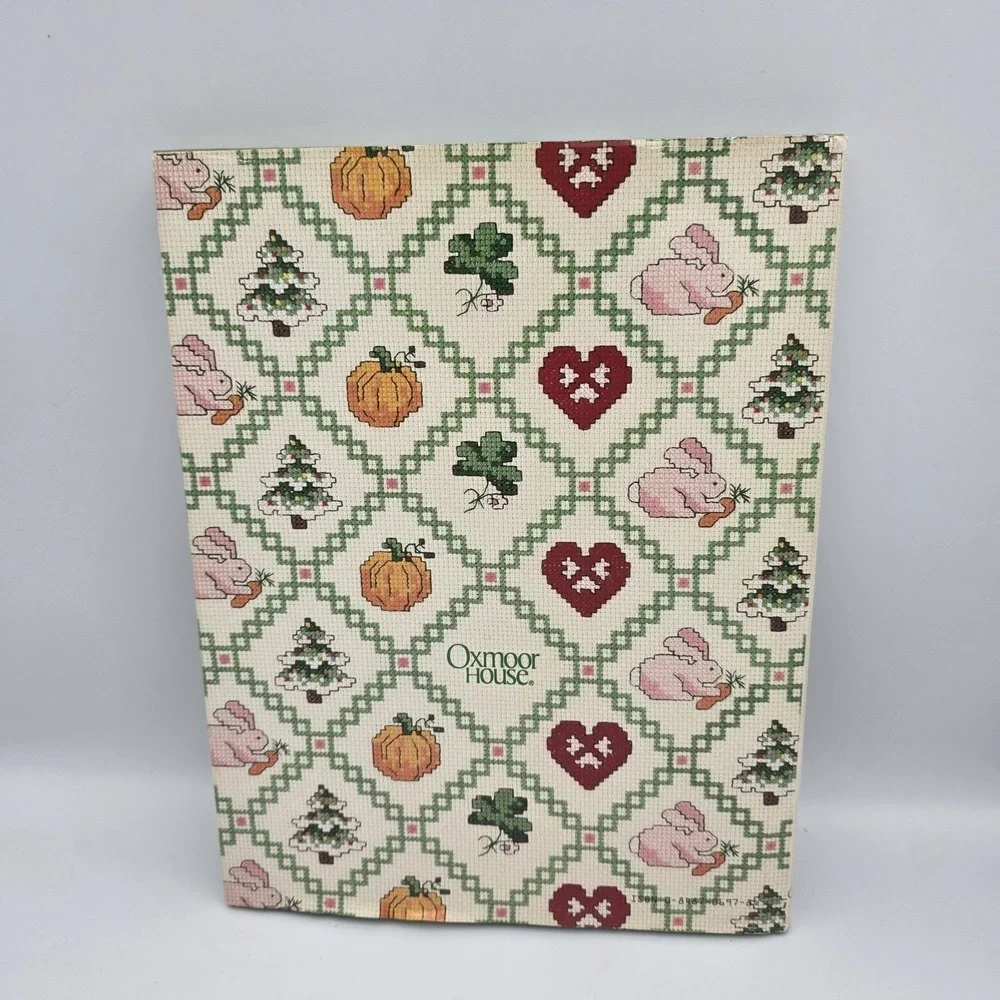 Holidays In Cross Stitch 1987 Vanessa-Ann Collection Vintage Oxmoor House